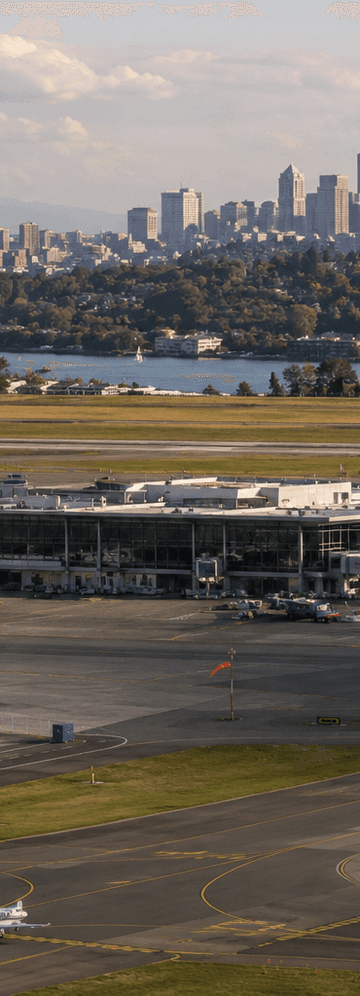 Cheap Business Class flights to Boeing Field/King County International Airport (BFI)