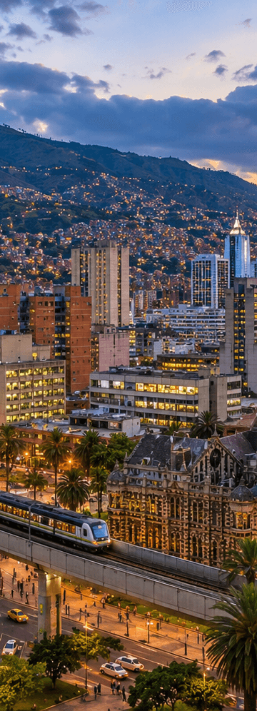 Business Class Flights to Medellin, Colombia