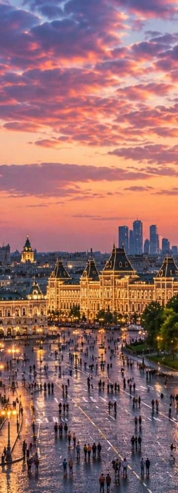Business Class Flights to Moscow, Russia