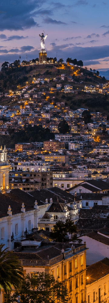 Business Class Flights to Quito, Ecuador