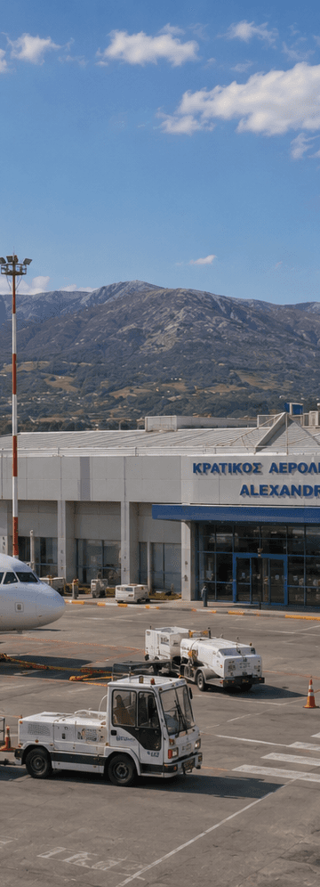 Cheap Business Class flights to Dimokritos Airport (AXD)