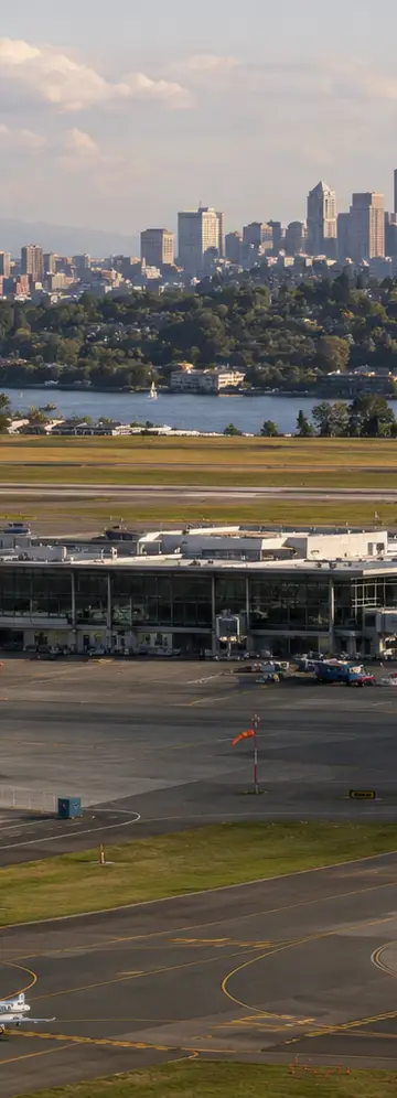 Cheap Business Class flights to Boeing Field/King County International Airport (BFI)