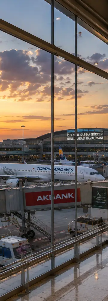 Cheap Business Class flights to Istanbul Sabiha Gokcen Airport (SAW)