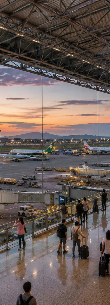 Business Class Flights to TPE Taiwan Taoyuan Airport