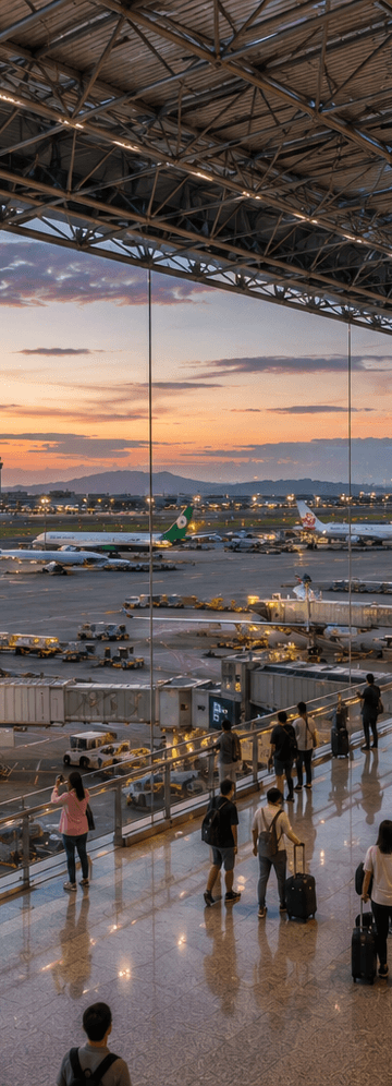 Business Class Flights to TPE Taiwan Taoyuan Airport