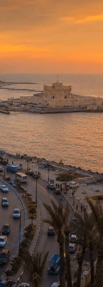 Business Class Flights to Alexandria, Egypt