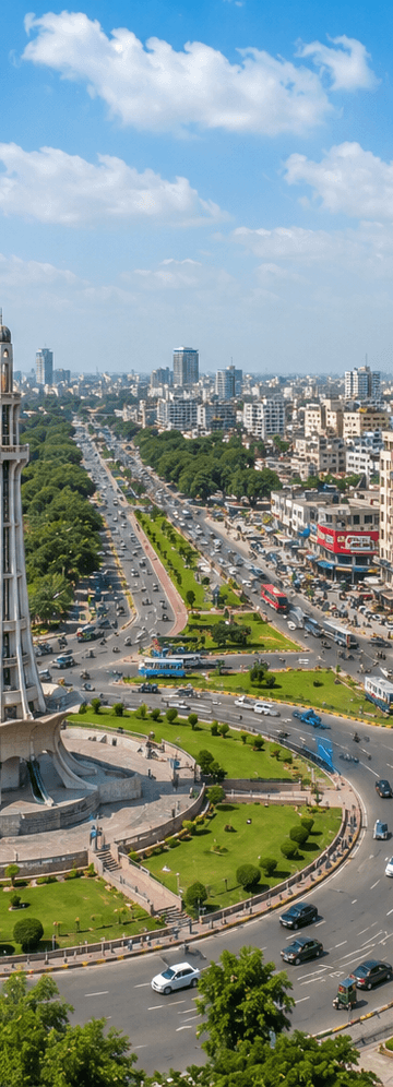 Business Class Flights to Lahore, Pakistan
