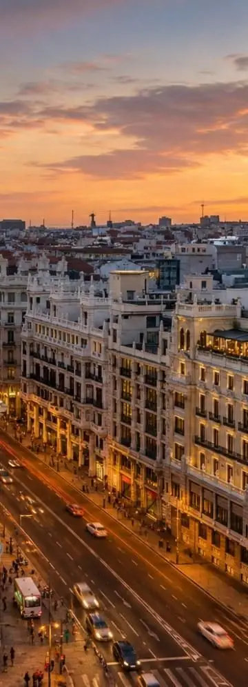 Business Class Flights to Madrid, Spain