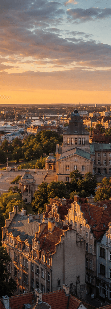 Business Class Flights to Szczecin, Poland