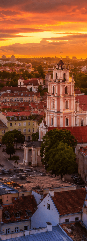 Business Class Flights to Vilnius, Lithuania